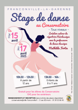 News-Stage de danse