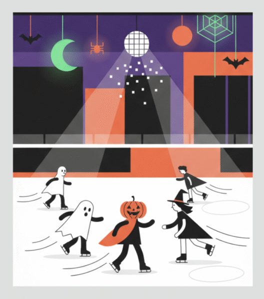 halloween-patinoire