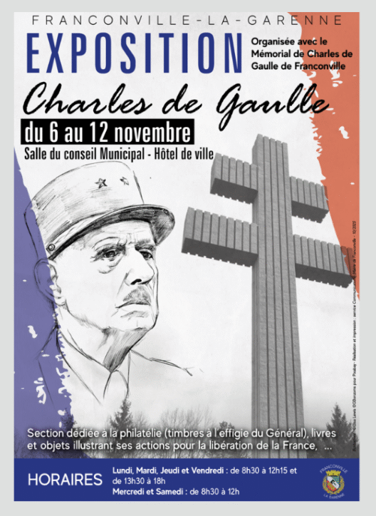 affiche exposition charles de gaulle