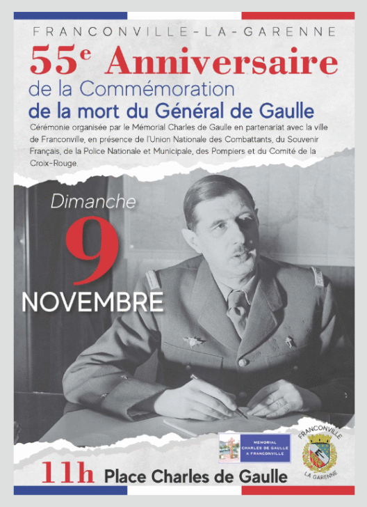 commémoration de gaulle