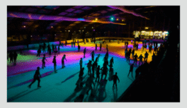 patinoire lumières