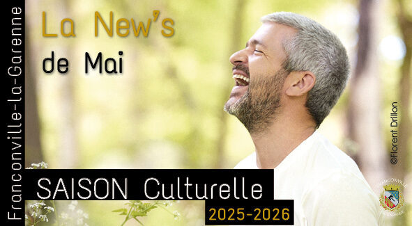 Bandeau Newsletter Saison culturelle mai 26