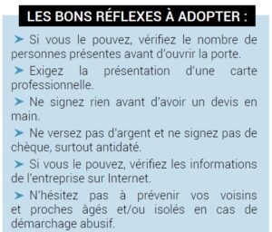 bons réflexes à adopter